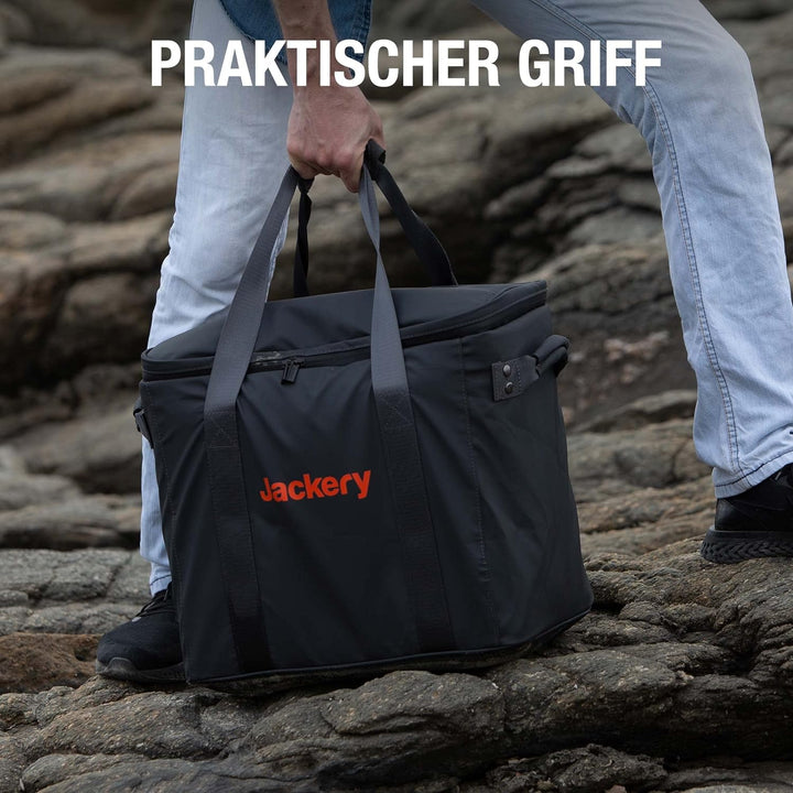 Jackery EVA Tragetasche für Explorer 2000 PRO Powerstation Solargenerator, Schwarz (E2000 nicht im L