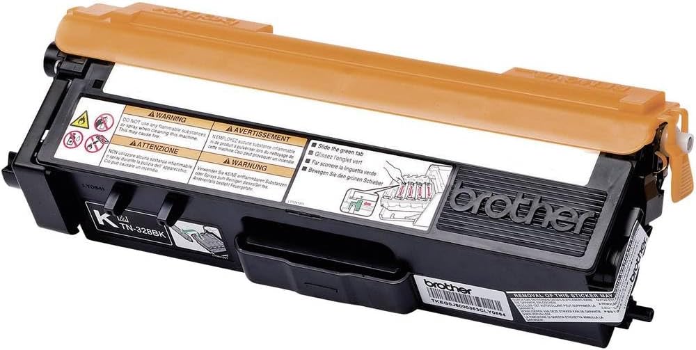 Brother Original Super-Jumbo-Tonerkassette TN-328BK schwarz (für Brother HL-4570CDW, HL-4570CDWT, DC