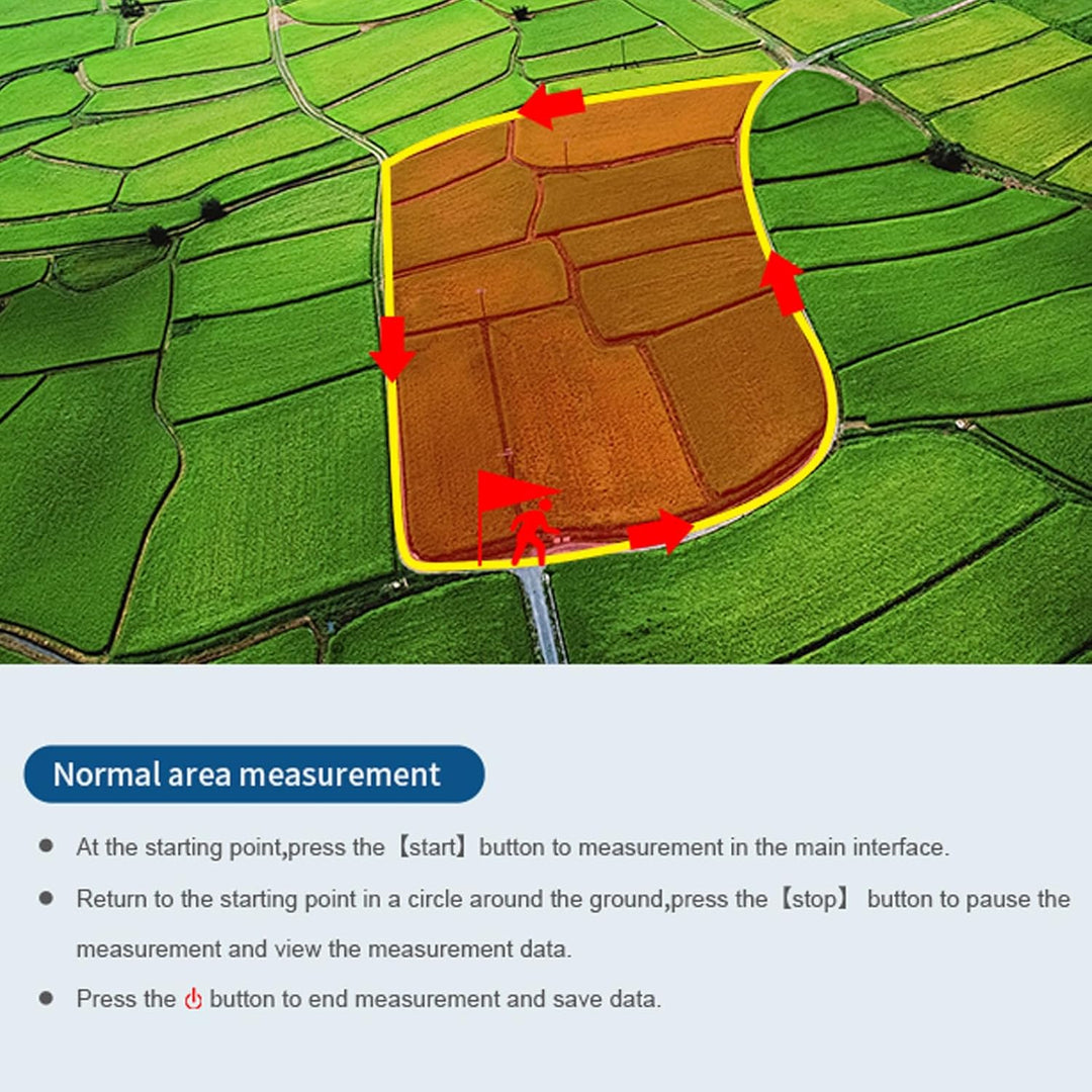 Landmessgerät, Tragbares Handvermessungsgerät, Flächenmessgerät, GNSS-Farbbildschirm-Messgerät S3 fü
