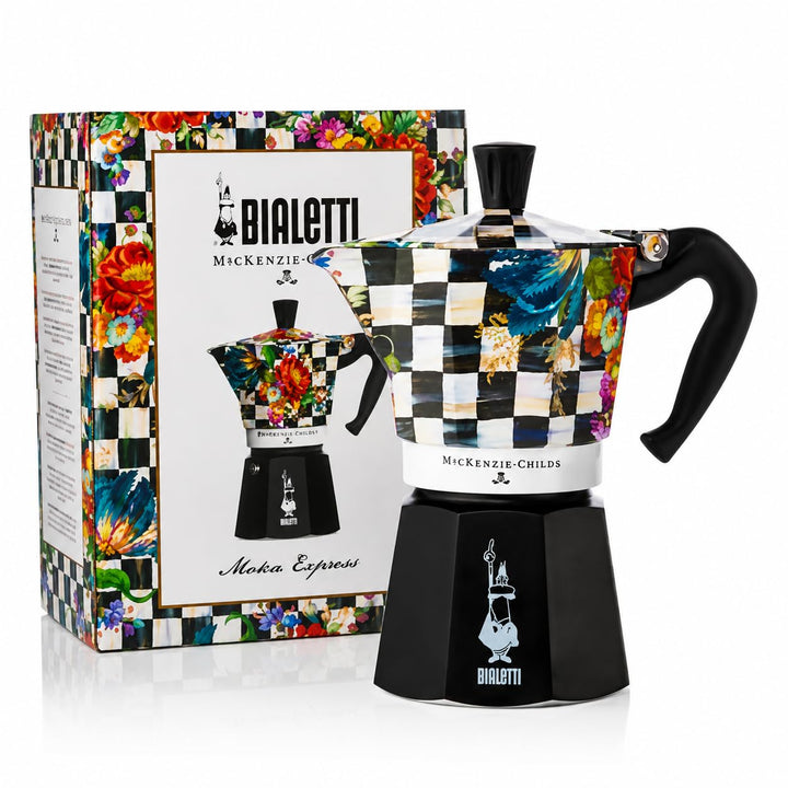 Bialetti Moka Express MacKenzie Limited Edition Quarterly Check (6 Tassen) 6 Tazze, 6 Tazze