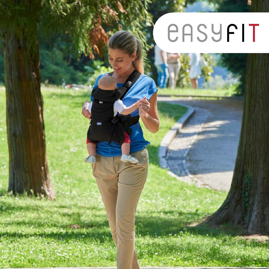 Chicco Easyfit Ergonomischer Babytrage für Neugeborene von der Geburt bis 9 kg, einfache und intuiti