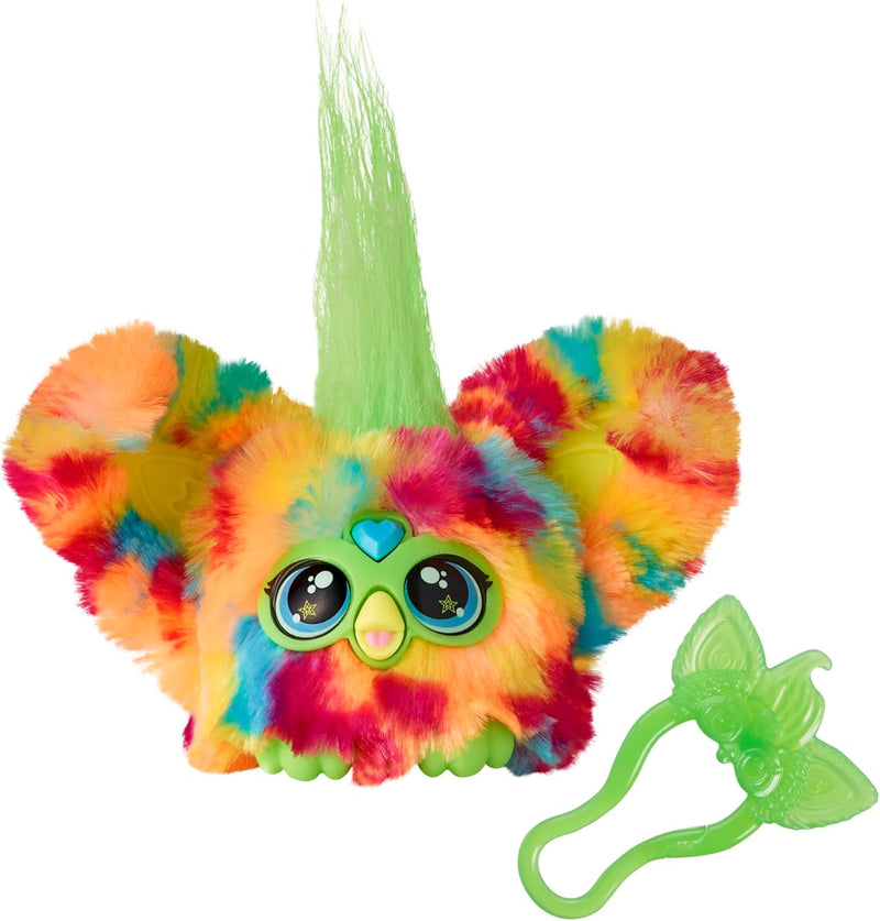 Furby Furblets Pix-Elle Mini-Freund, über 45 Geräusche, Gamer-Musik & Sätze in Furbisch, Spielzeug f
