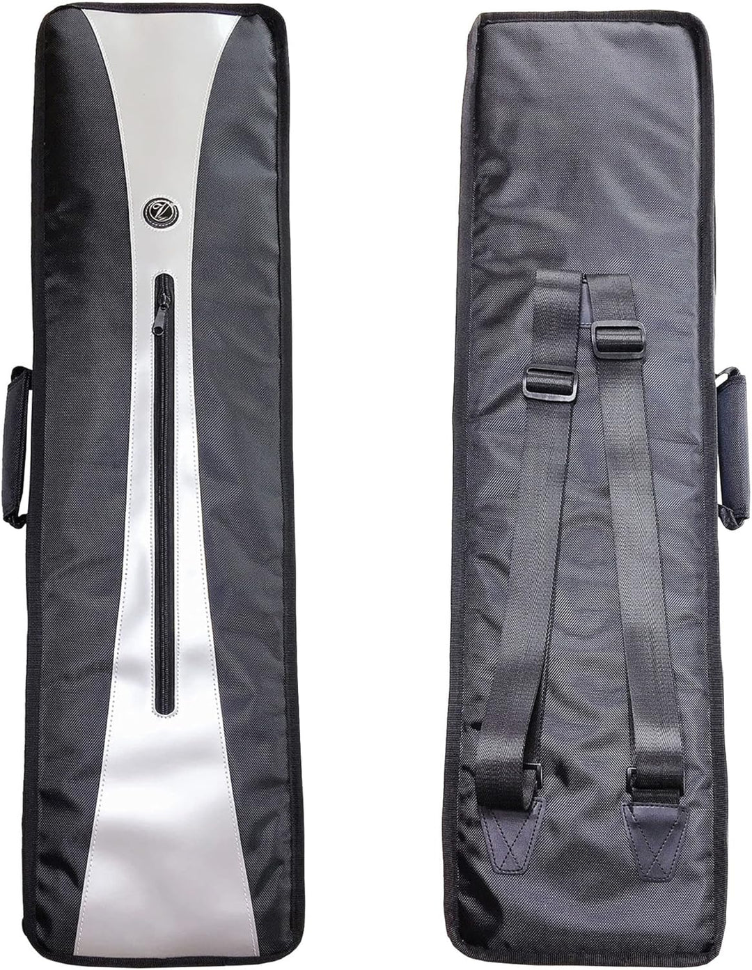 Gitarrentasche aus Rundstahl, mit Baumwolle gepolstert und mit weichen Seiten