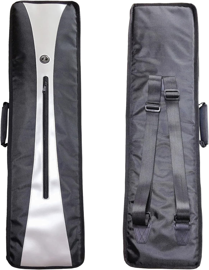 Gitarrentasche aus Rundstahl, mit Baumwolle gepolstert und mit weichen Seiten