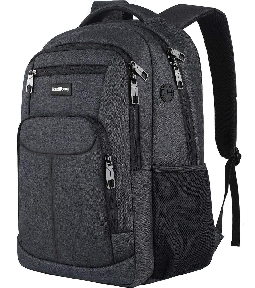 kadilong 17.3 Zoll Rucksack Herren Damen,Schulrucksack Teenager Schultasche Schulranzen mit Laptopfa