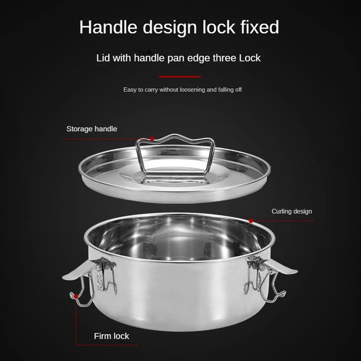 Hausdec Flan Pan Oastry Backform mit Deckel – Flan Maker für 6 Vierteltöpfe