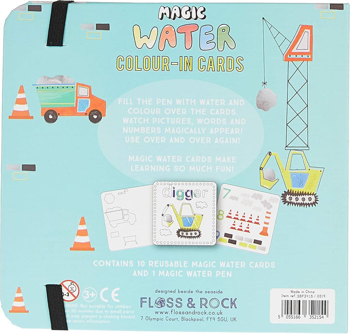 Floss and Rock Construction Magic Water Pad und Stift