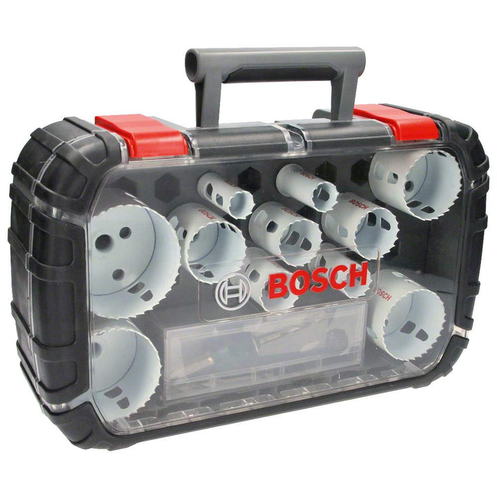 Bosch Professional 14 tlg. Lochsäge Progressor for Wood &amp; Metal Set Universal (für Holz und Metall,