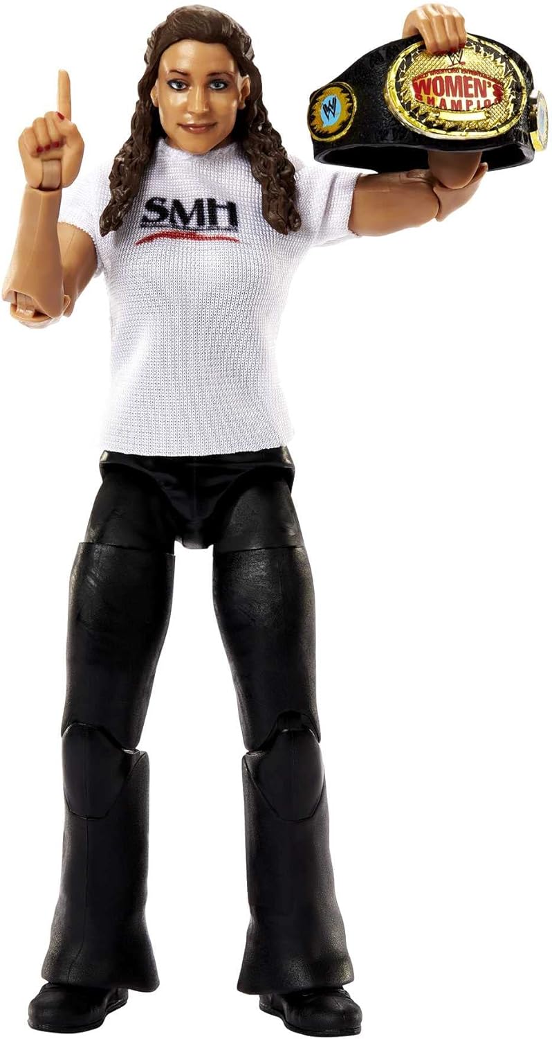 WWE HDF33 - Stephanie McMahon Elite Collection Actionfigur, ca. 15 cm, beweglich, Spielzeug Geschenk