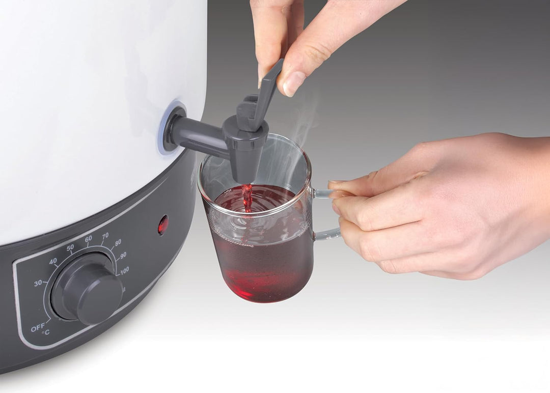 Silva Homeline HG-E 290 – 2-in-1 Einkochautomat & Heissgetränkeautomat, 29 L Volumen, 23,5 L Nutzinh