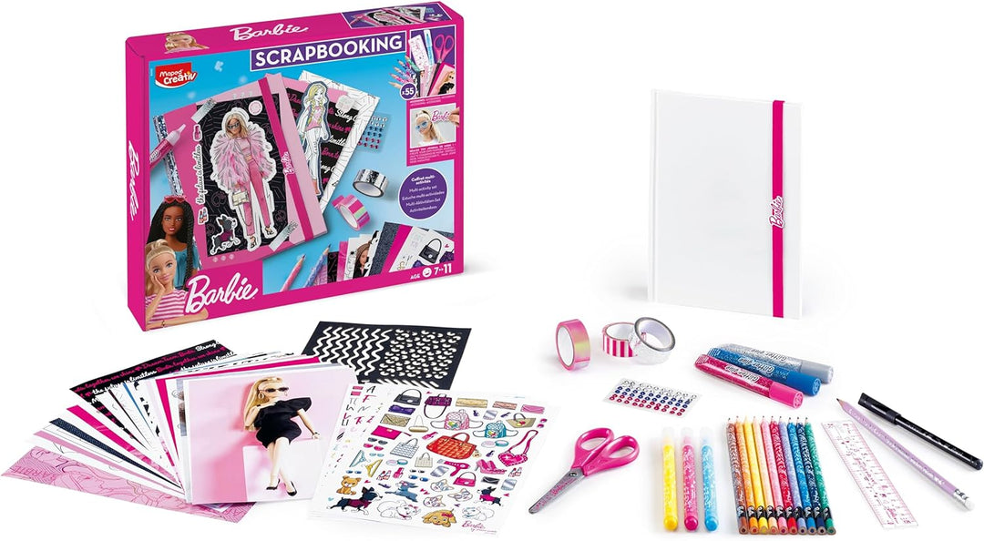 Maped CREATIV - Kreativ-Set SCRAPBOOKING - BARBIE