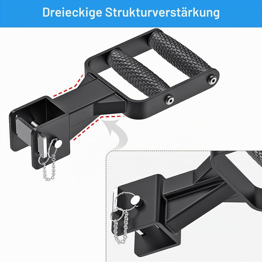 Kipika Muti-Grip Dip-Barren-Aufsatz für 5,1 x 5,1 cm und 7,6 x 7,6 cm Power-Rack, breite und schmale