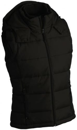 Modische Herren-Steppweste schwarz XL