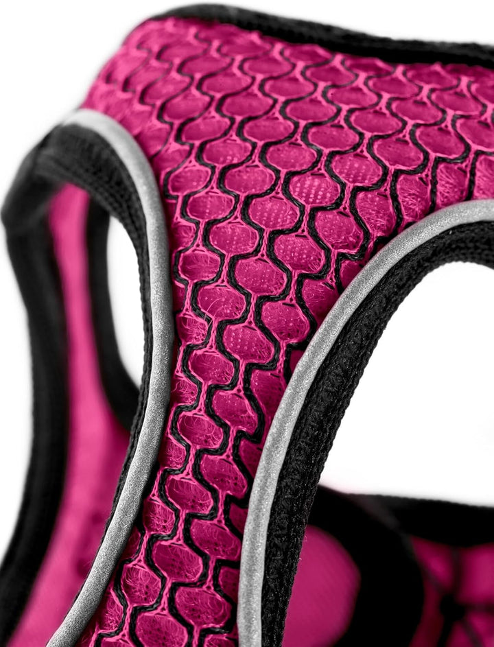 HUNTER Hundegeschirr Hilo Comfort, Farbe: pink, Easy Step-In Geschirr für kleine bis mittlere Hunde,