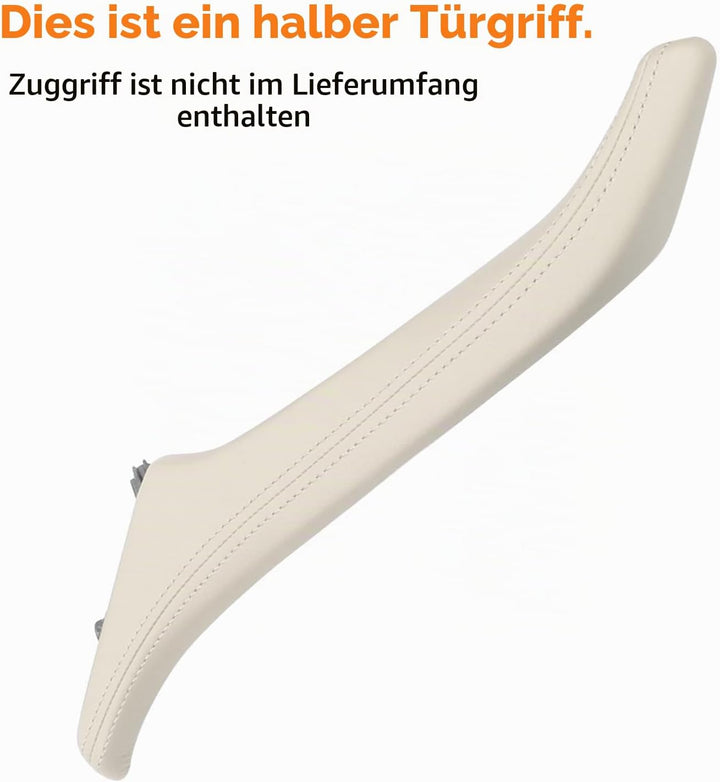 TTCR-II Kompatibel mit Türgriff BMW 5er F10/F11 Türgriff Innen Links Leder,Innentürgriff,Türgriffble