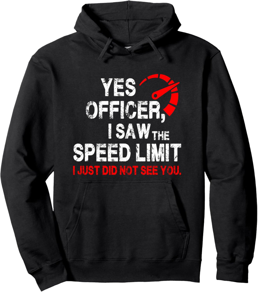 Car Guys | Funny Speed Limit | Mechaniker Cars Lover | Car Guy Pullover Hoodie
