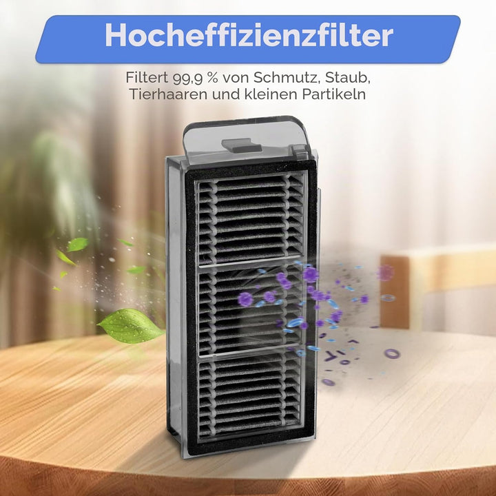 (4 Stück) X50 Ultra Ersatz-HEPA-Filter Kompatibel mit Dreame X50 Ultra/ L40S Pro Ultra/ X50 Mmaster/