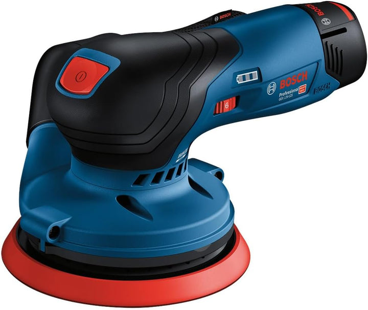 Bosch Professional 12V System Akku Exzenterschleifer GEX 12V-125 (inkl. Schleifteller (125 mm), 1x S
