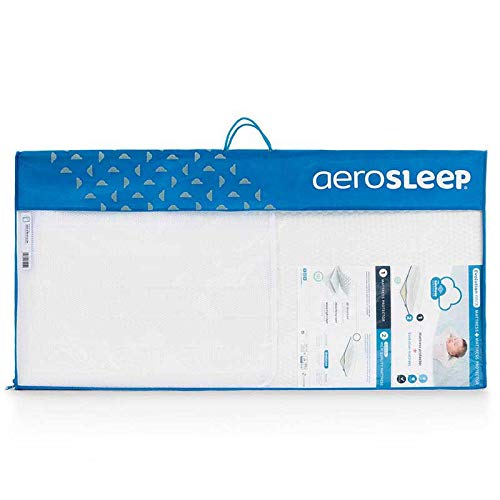 Aerosleep NEU Evolution Pack 2-und-1 : Matratze + 3D-Schoner - 120 x 60 cm, 120 x 60 cm