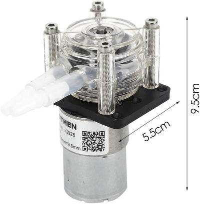 Fafeicy 24V Peristaltikpumpe G928 mit Kartenschlitzdesign, 500 ml/min Peristaltikpumpe mit grossem D