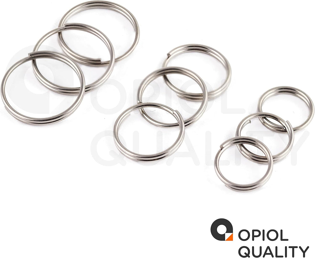 Schlüsselring Schlüsselringe 30mm Edelstahl A4 V4A (10 Stück) Schlüsselbund Schlüsselanhänger Metall