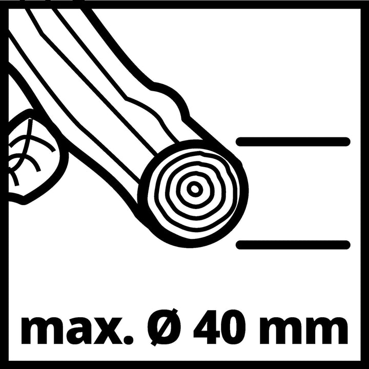 Einhell Elektro-Messerhäcksler GC-KS 2540 (2 Wendemesser aus Spezialstahl, grosse Trichteröffnung, M