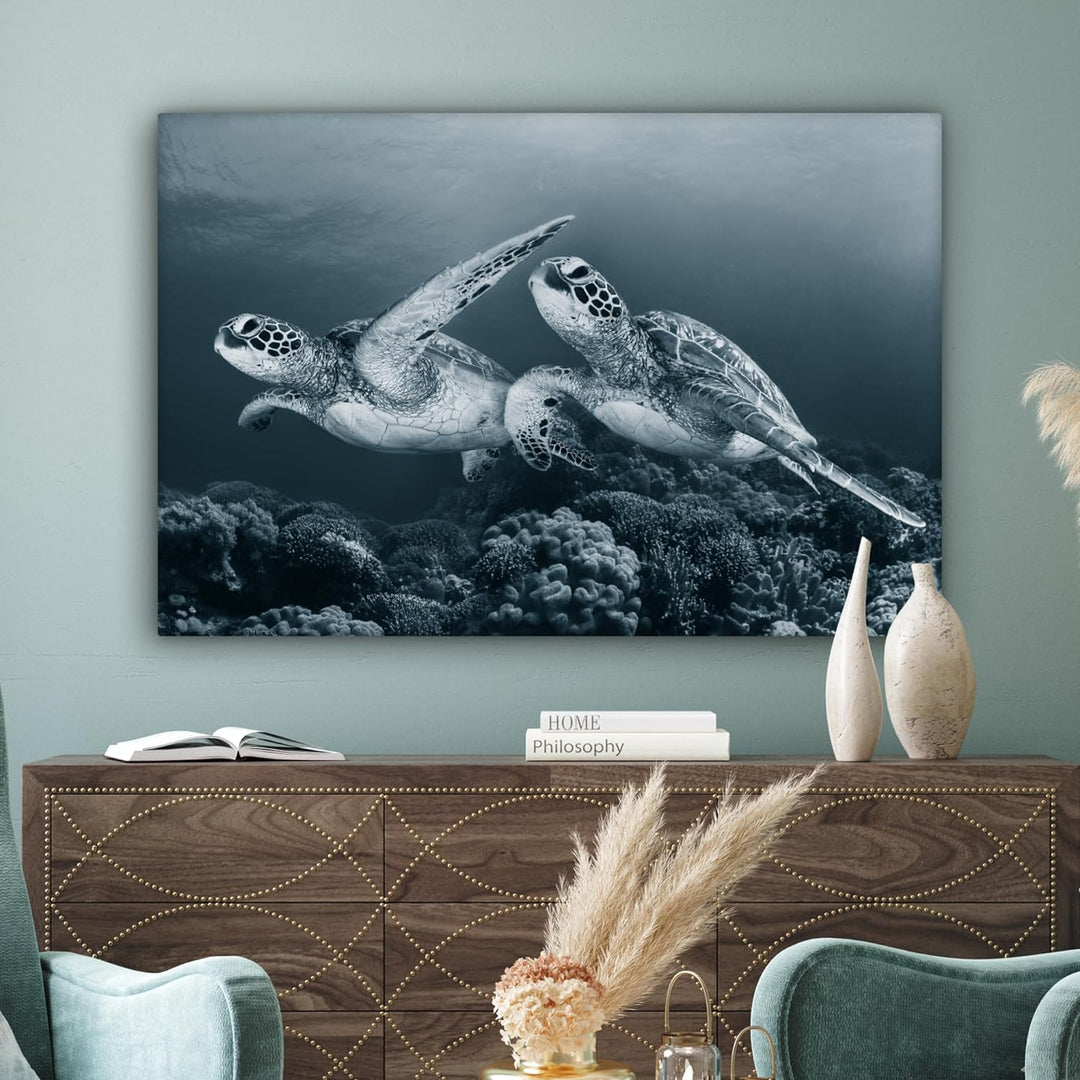 MuchoWow© Bild auf Leinwand Gross 120x80 cm XXL Schlafzimmer Bilder Wand Deko Wohnzimmer Modern Wand