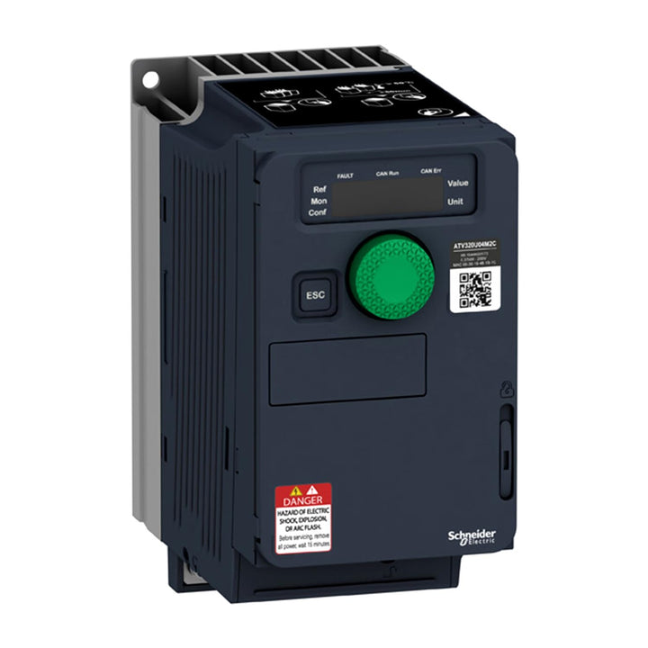 Schneider Electric ATV320U40N4C Frequenzumrichter , 4kW, 380-500V, 3 phasig, Kompakt, Altiva 4kW 3 p