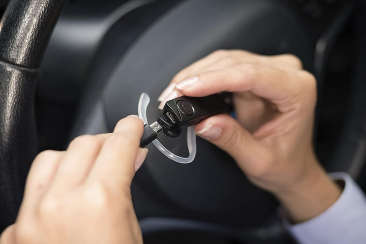 TELLUR Vox 55 Headset Bluetooth Handy, Headset für Handys, Multipoint-Zwei verbundene Geräte gleichz