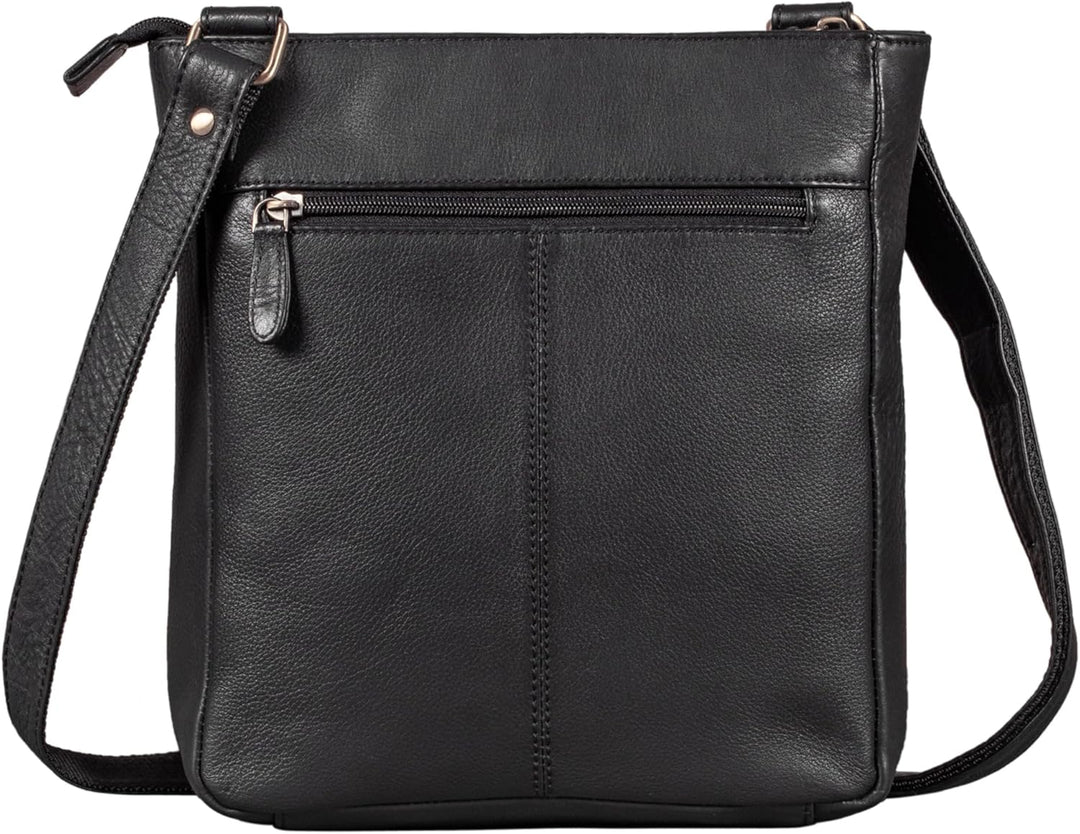 STILORD 'Kaja' Vintage Ledertasche Damen Umhängetasche Handtasche Crossbody Bag Elegante Schultertas