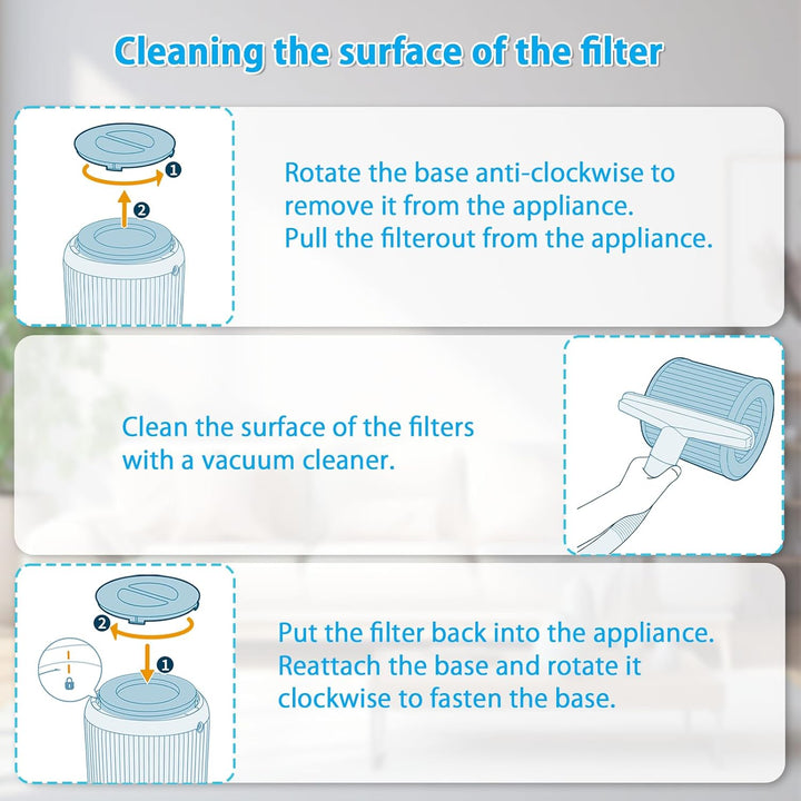 2 Stück FY0910 Ersatzfilter für Philips 900 Serie AC0950 AC0951, H13 True HEPA Filter mit Aktivkohle