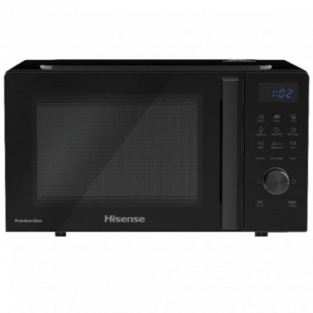 Hisense H23MOBSD1H Mikrowelle, Fassungsvermögen 23 l, 800 W Leistung, Timer 60 Minuten, Auto-Program