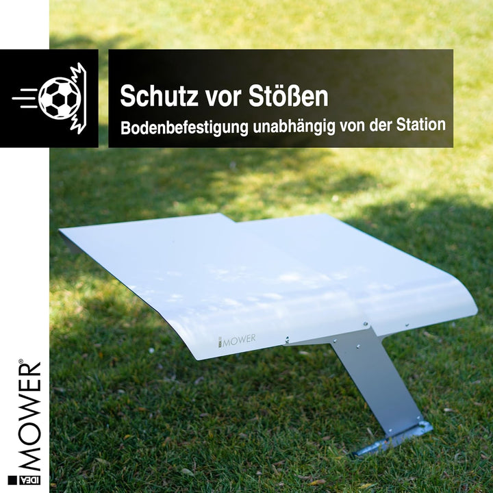 Idea Mower Garage für Mähroboter One2.1, Ambrogio Robot-kompatible Automower-Abdeckung, Überdachung