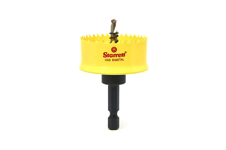 Starrett HSS Bi-Metall-Lochsäge - CSC40 Akku-Glattschnitt-Lochsäge - für Holz, Kunststoffe, Stahl, v