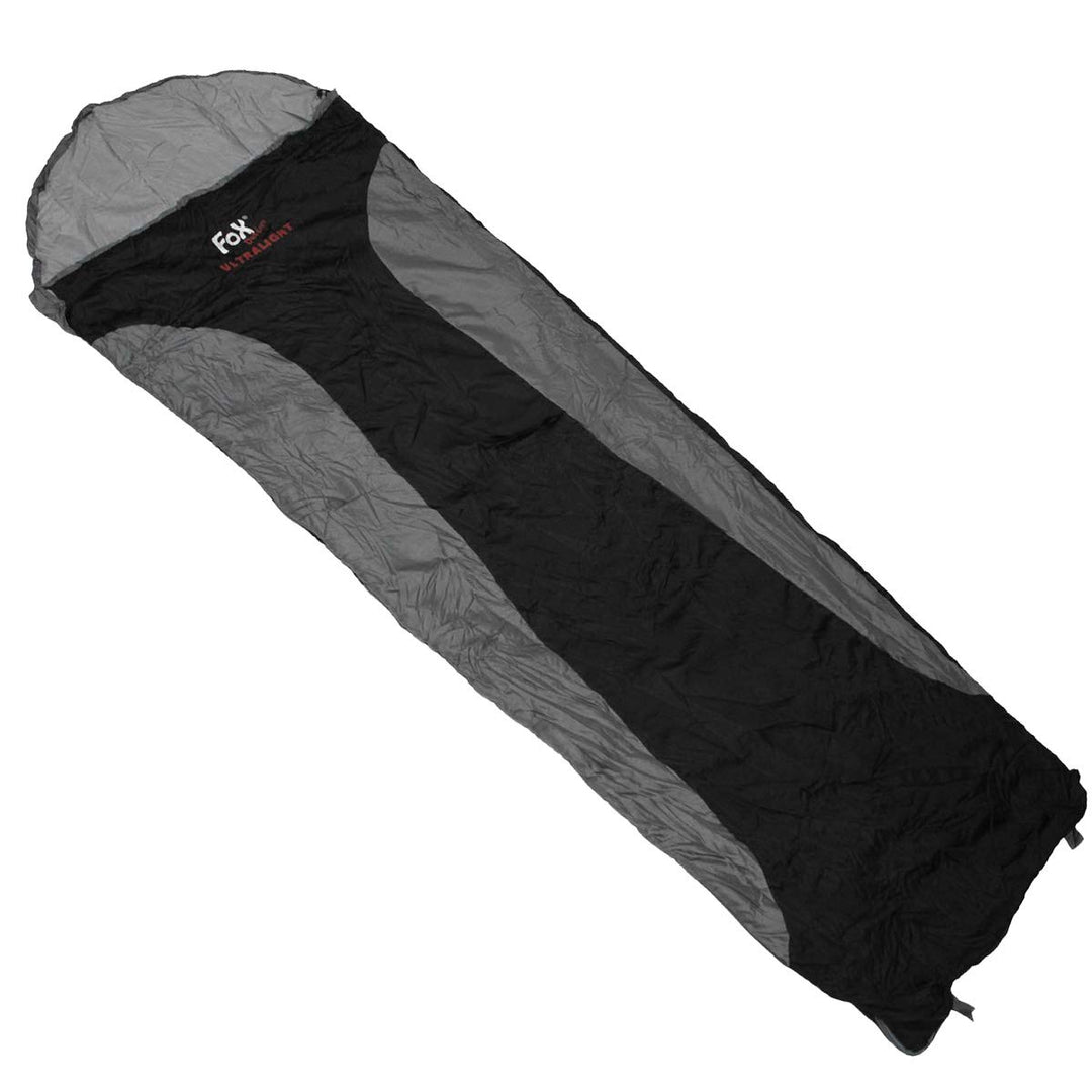 Fox Outdoor Schlafsack Ultralight, schwarz