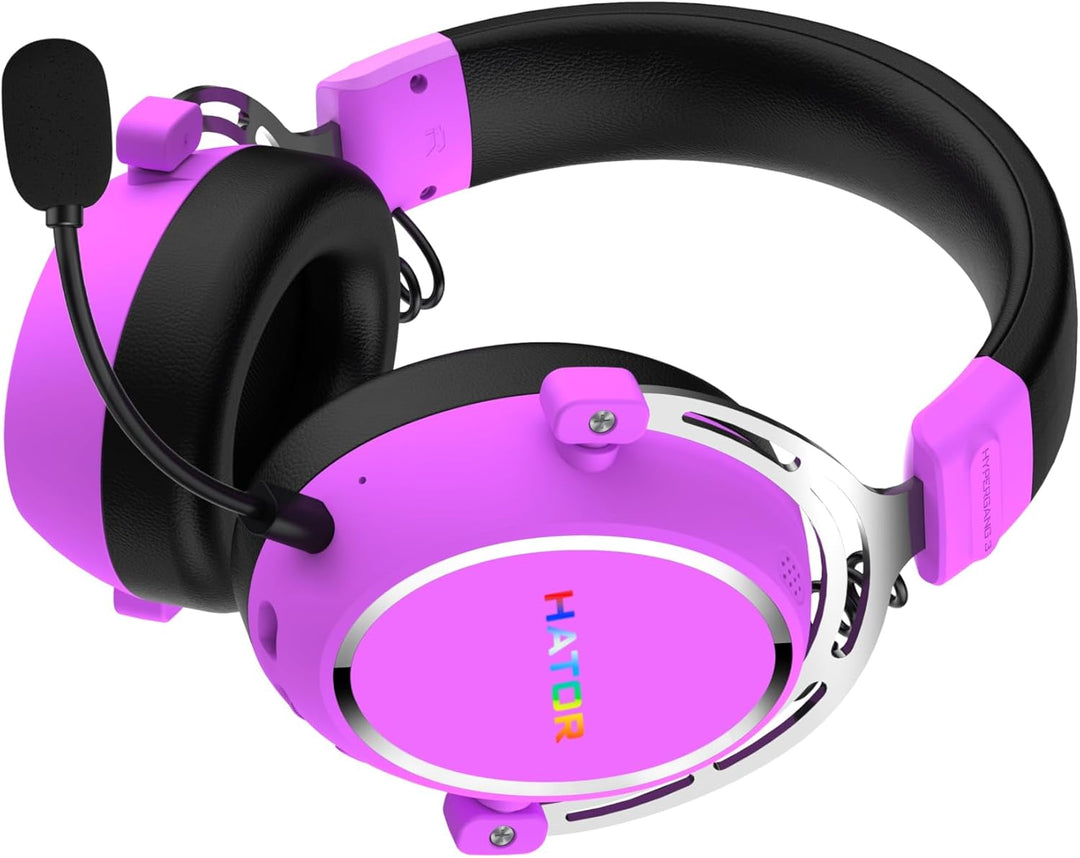 HATOR Hypergang 3 Wireless Gaming-Headset – Hi-Res Audio, Hybrid ANC, 45h Akku, Spatial Audio, Bluet