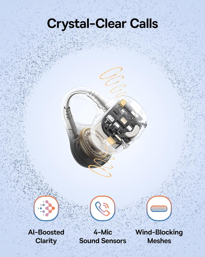 Baseus BC1 Wireless Bluetooth Kopfhörer Bass Clip Open Ear Sport Kopfhörer Schweissfest mit Mikrofon