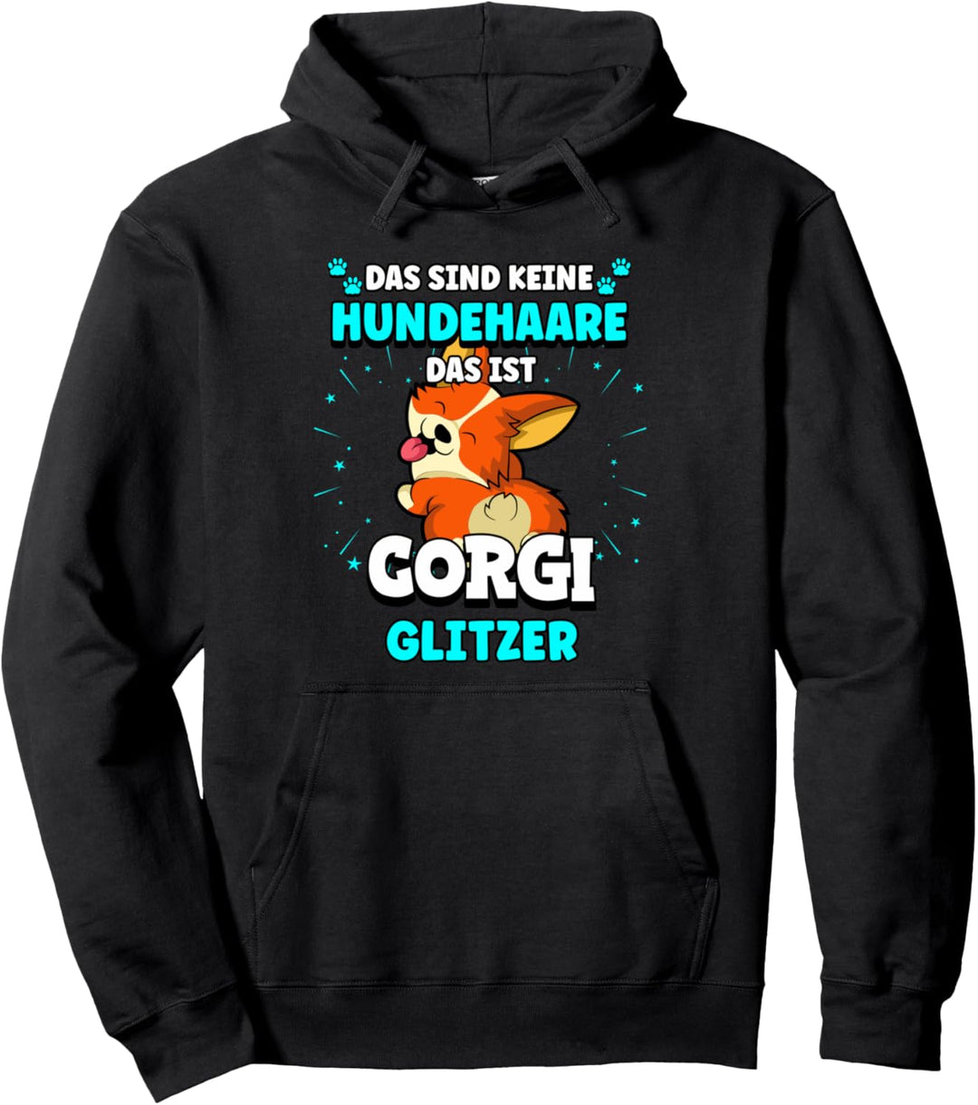 Das Sind Keine Hundehaare Das Ist Corgi Glitzer Hund Pullover Hoodie