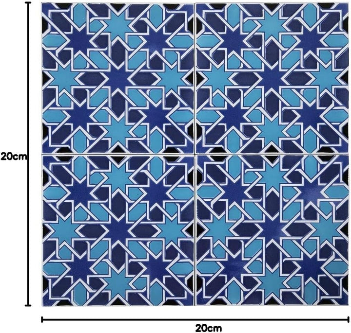 Cerames Orientalische Marokkanische Keramikfliesen Casablanca - dekorative Mosaikfliesen für das Bad