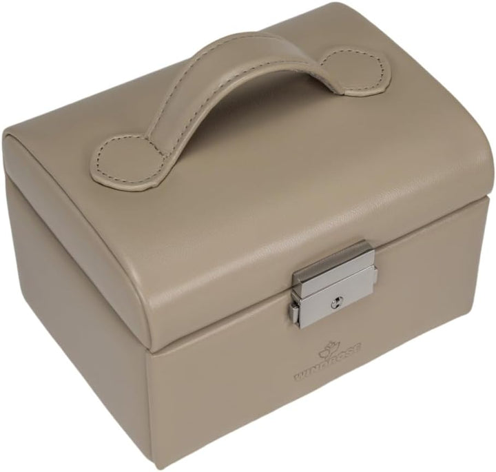 Windrose Schmuckkoffer/Merino Moda (beige), Beige