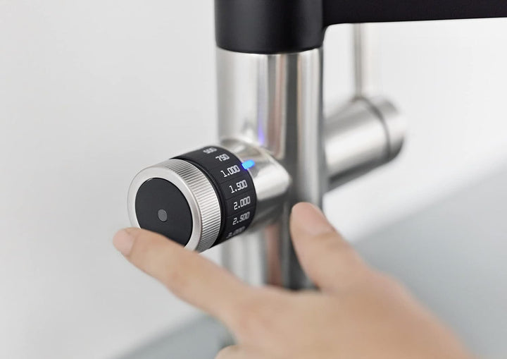 BLANCO drink.filter EVOL-S Pro PVD Steel | Wasseraufbereitungssystem | Veredeltes gefiltertes Wasser