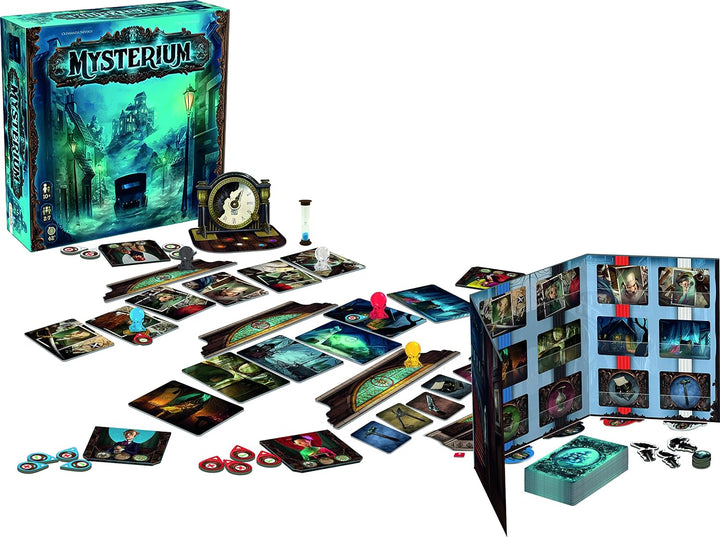 Asmodee | Libellud | Mysterium | Grundspiel | Familienspiel | Deduktionsspiel | 2-7 Spieler | Ab 10+