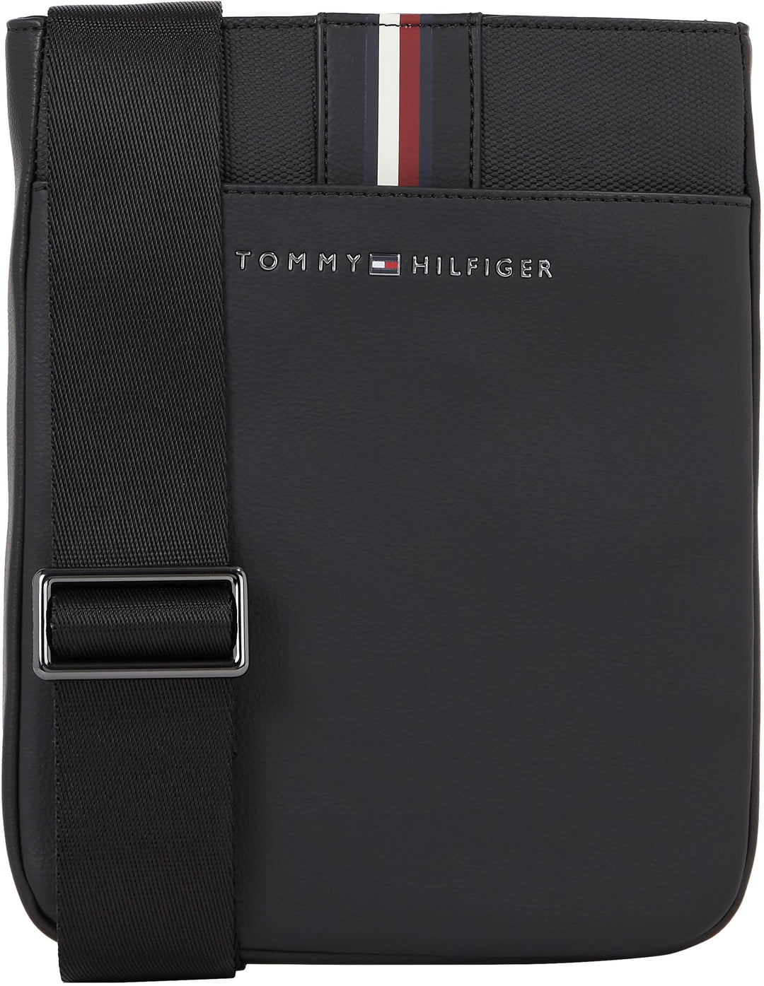 Tommy Hilfiger Herren Crossbody Bag Tasche Corporate Mini Crossover Mittelgross, Schwarz (Black), On