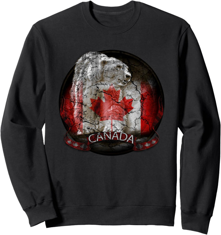 Flagge von Kanada Bär T-Shirt Canada Day T-Shirt Sweatshirt