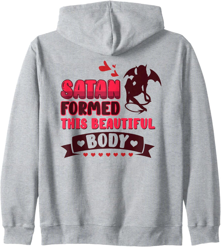 Satanismus Goth Hail Satan Beautiful wh Kapuzenjacke