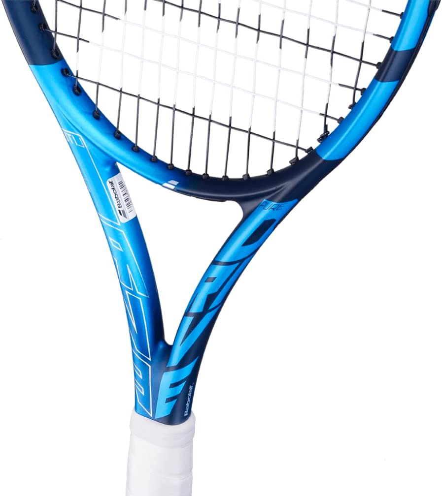 Babolat Pure Drive Lite Tennisschläger (10. Generation), besaitet mit 16 g weissem Babolat Syn Gut b