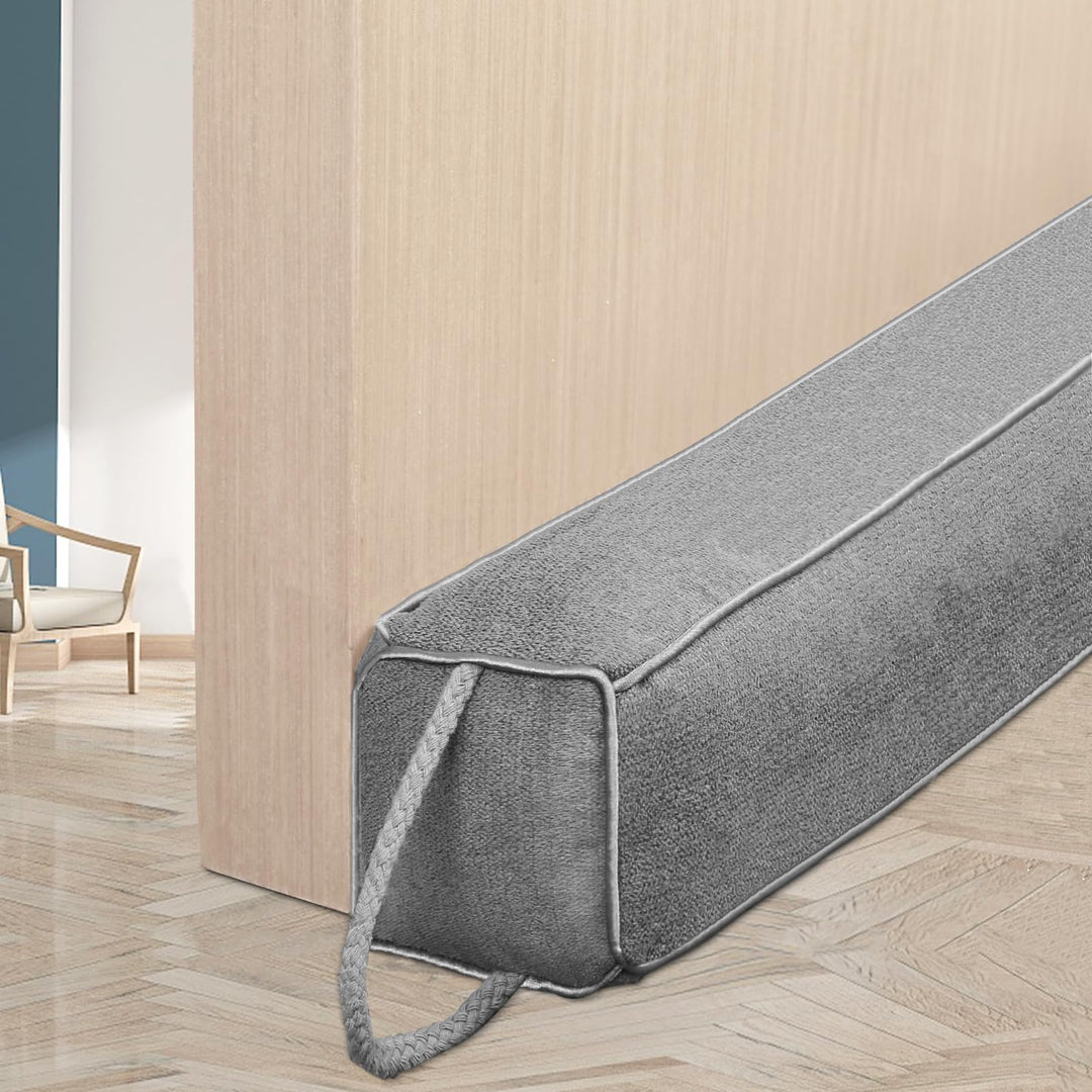 HooTown Zugluftstopper für türen, 107cm Schwerer Zugluftstopper tür Zugluftstopper Windstopper Türlu