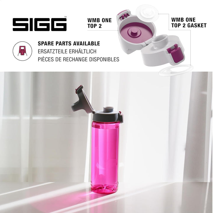 SIGG - Tritan Trinkflasche - Total Color ONE ONE - Für Kohlensäurehaltige Getränke Geeignet - Spülma