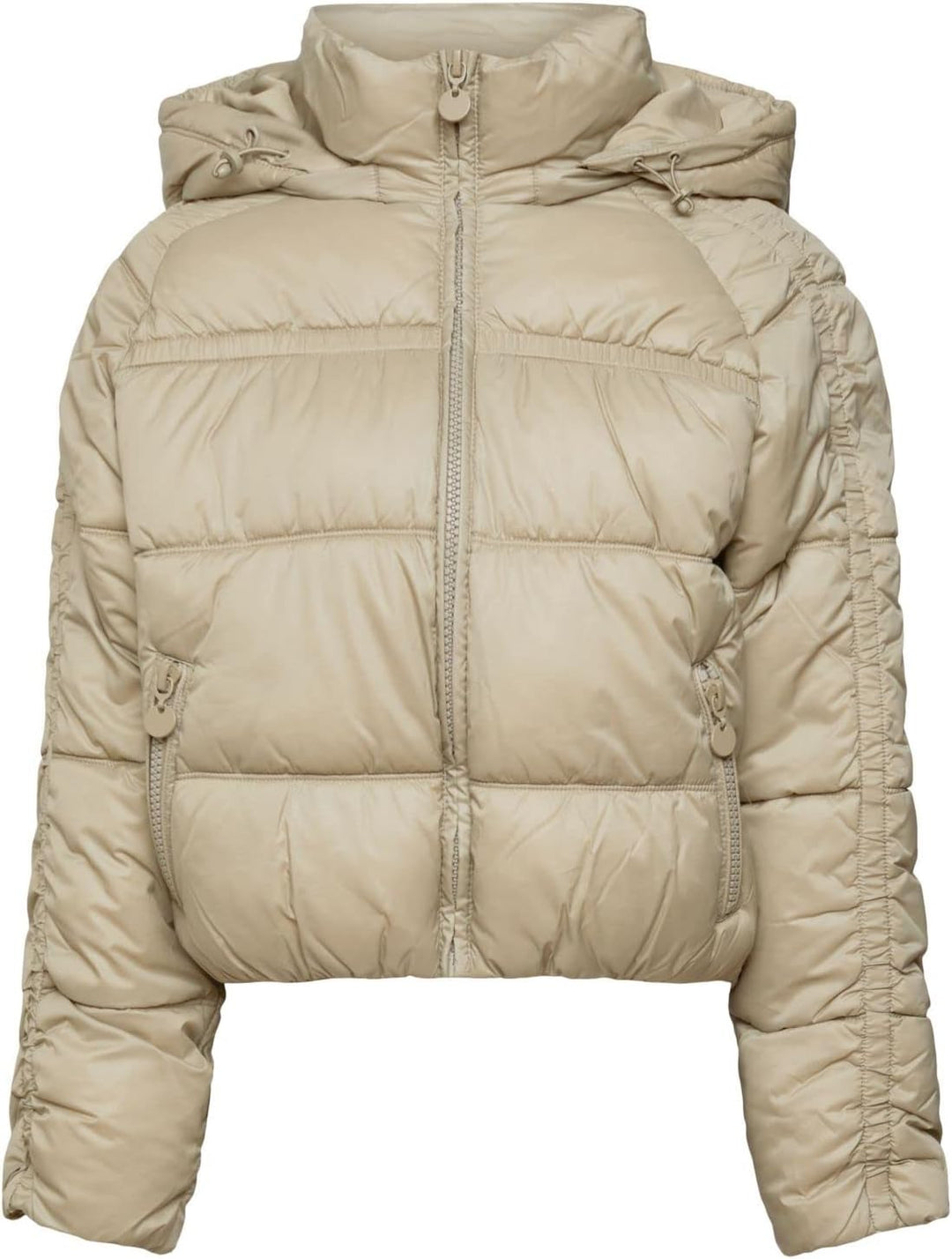 ESPRIT Stepp-Jacke mit abnehmbarer Kapuze