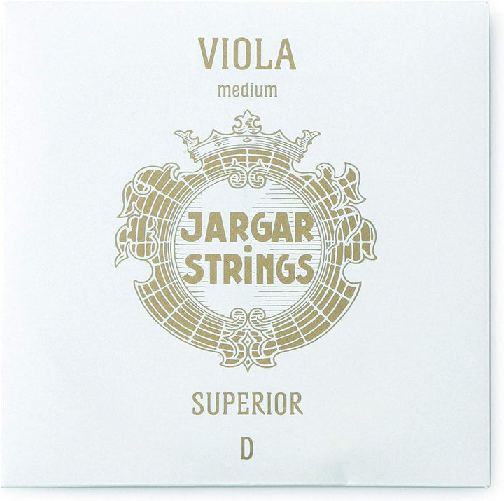 JARGAR Va-DSM Viola Superior D-Saite, medium (0,73mm) für Viola Superior Medium Gold, Superior Mediu